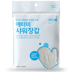 Рукавички-мочалки для душа Atomy bath gloves