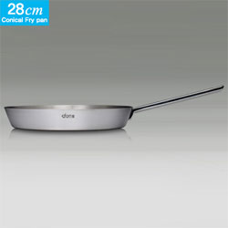 Сковрода Medicook conical frying pan 28